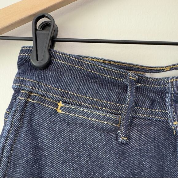 Everlane The Way High Skinny Jean Organic Cotton Dark Wash Pockets Button Zip 27 - Picture 3 of 10